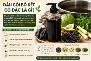 Dầu Gội Bồ Kết Cô Đặc Là Gì?